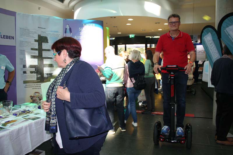 L&G Technik - Mobiltät demonstrierte Ingolf Gebhardt auf dem Segway